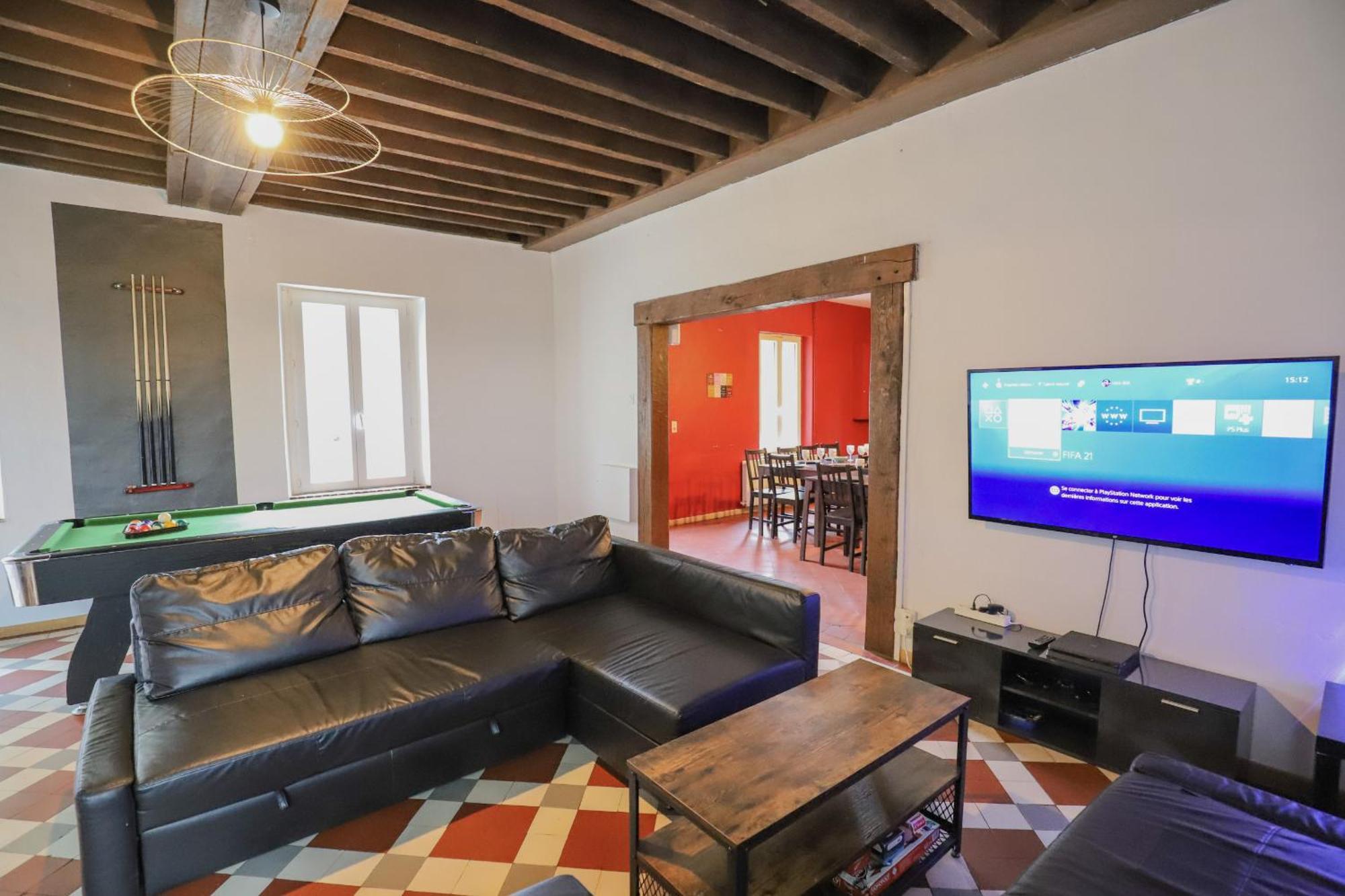 Crazy Villa Champs Corons 61 - Interior Heated Pool - 2H From Paris - 30P Les Menus Exterior foto